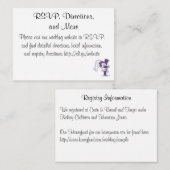 レトロカード結婚カード エンクロージャーカード (正面/裏面)