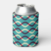 レトロカーブ：グランジパターン効果 缶クーラー (缶正面)
