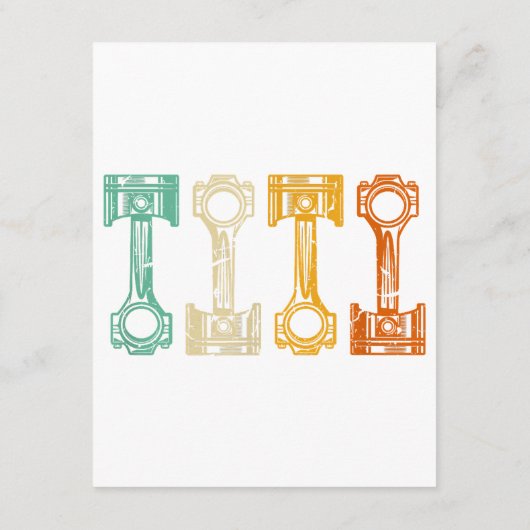 レトロカー整備士ヴィンテージチューナー エンクロージャーカード (裏面)