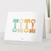 レトロカー整備士ヴィンテージチューナー カード (裏面)