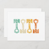 レトロカー整備士ヴィンテージチューナー シーズンカード (正面/裏面)