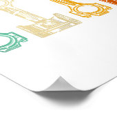 レトロカー整備士ヴィンテージチューナー ポスター (角)