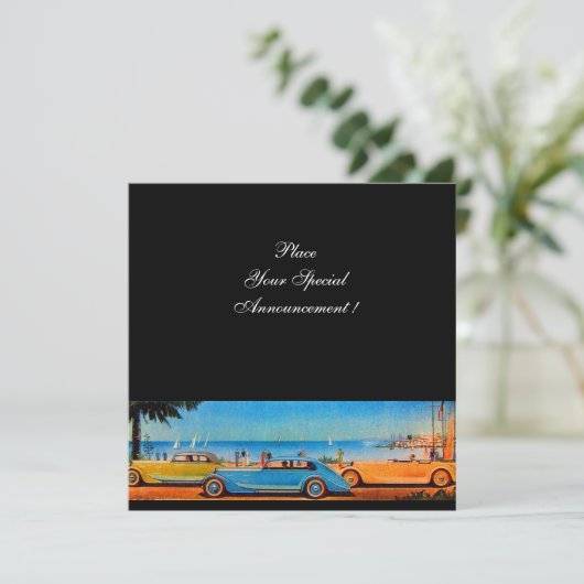 レトロカー 案内状 (スタンド正面)