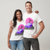 レトロカー Tシャツ (ユニセックス)