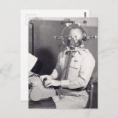 レトロガスマスクマン ポストカード (正面/裏面)