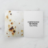 レトロガソリンポンプ誕生日 カード (内部)