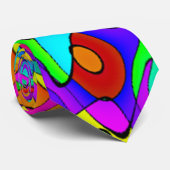 レトロガラス2のタイ ネクタイ (ロール)