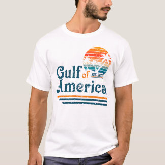 レトロガルフオブアメリカEst 2025アメリカ Tシャツ