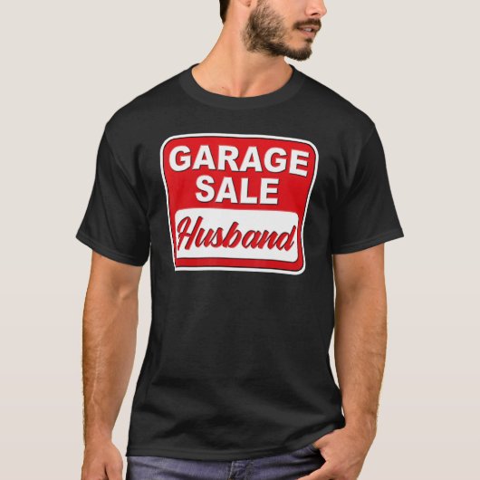 レトロガレージセール夫リフティング Tシャツ (正面)