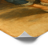 レトロガレージピンアップガールグラフィック ポスター (角)