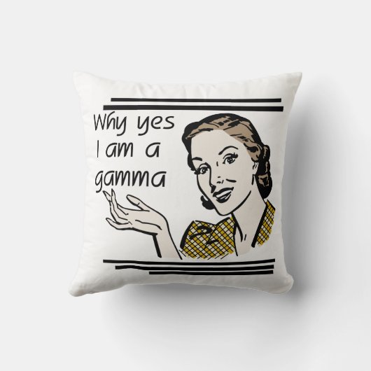 レトロガンマギフト クッション (裏面)