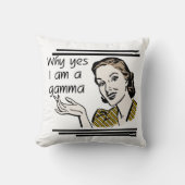 レトロガンマギフト クッション (正面)