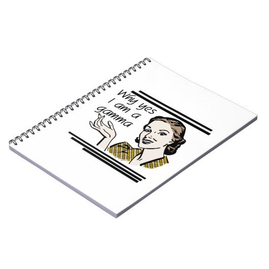 レトロガンマギフト ノートブック (左側)