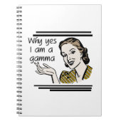 レトロガンマギフト ノートブック (正面)