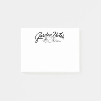 レトロガーデンタイポグラフィ ポストイット