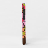 レトロガーデンフラワーグルーヴィ60s 70s花柄 Case-Mate iPhoneケース (裏面/左)