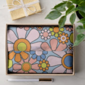 レトロガーデンフラワーズグルーヴィ60s 70s春フローラ 薄葉紙 (ギフト)