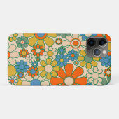 レトロガーデンフローラ60s 70sパターン Case-Mate iPhoneケース (裏面(横))