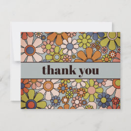 レトロガーデンヴィンテージ60s 70s美花 サンキューカード