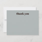 レトロガーデンヴィンテージ60s 70s美花 サンキューカード (裏面)