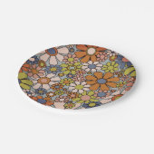 レトロガーデンヴィンテージ60s 70s美花 ペーパープレート (アングル)