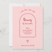 レトロガーリーピンク&レッドハンドドローぼう価格表 (裏面)