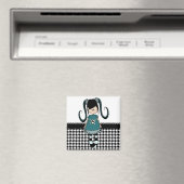 レトロガーリーラグドール マグネット (インサイチュ (食洗機))