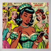 レトロガールコミックス ポスター (正面)