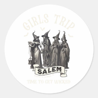 レトロガールズトリップサレム1692恋しく思彼らは1つの魔女 ラウンドシール