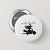 レトロガールズトリップサレム1692恋しく思彼らは1つの魔女 缶バッジ (正面&裏面)