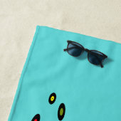 レトロガールズナイトインビーチタオル ビーチタオル (インサイチュ)