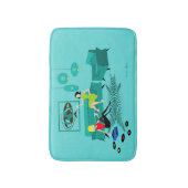 レトロガールズナイト入りバスマット バスマット (正面縦)