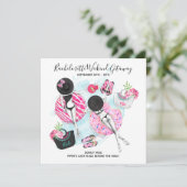 レトロガールズバチェロレッテビーチ週末 招待状 (スタンド正面)