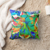 レトロキウイリリー クッション (ブランケット)