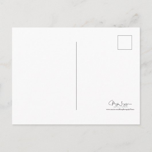 レトロキカラフルャンピングアスフォーヒッピーズグルービーアート ポストカード (裏面)