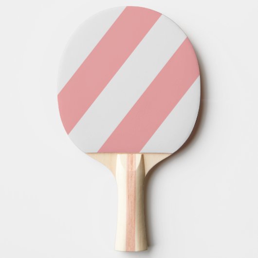 レトロキス三はっきりしたストライプ 卓球ラケット (正面)