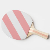 レトロキス三はっきりしたストライプ 卓球ラケット (横)