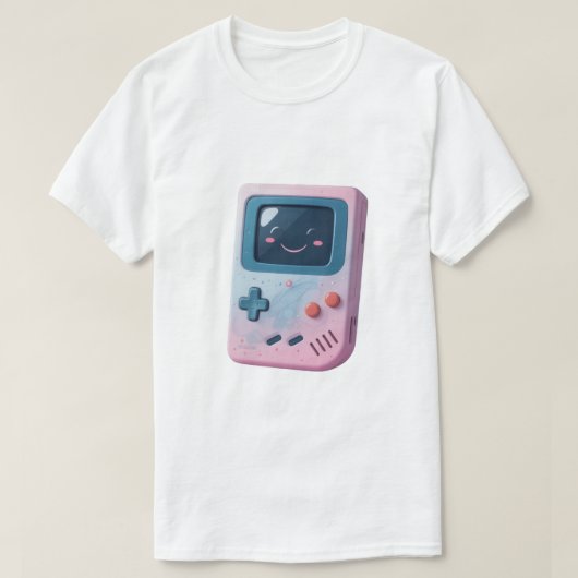 レトロキッズゲーム機 Tシャツ (デザイン正面)