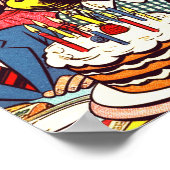 レトロキッズパーティー漫画 ポスター (角)