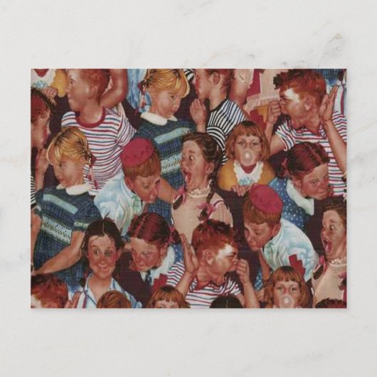 レトロキッズ ポストカード (正面)