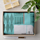 レトロキッチンティッシュペーパー 薄葉紙 (ギフト)