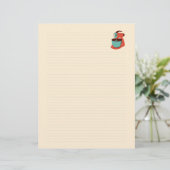 レトロキッチンレシピ紙（両面） (スタンド正面)