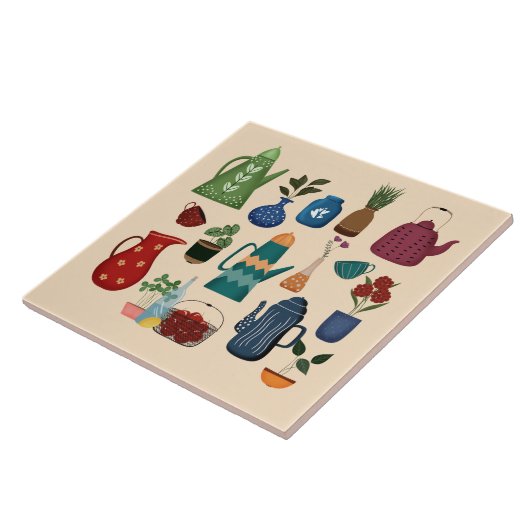 レトロキッチン必需品 タイル (側面)