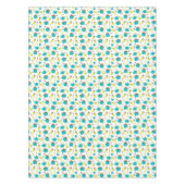 レトロキッチン料理パンティーポットパターン テーブルクロス (正面)