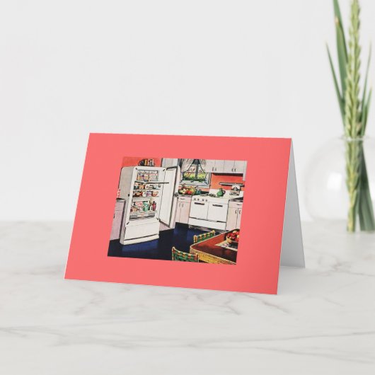 レトロキッチン カード (正面)