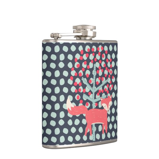 レトロキツネ フラスク (右)