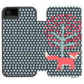 レトロキツネ INCIPIO iPhoneウォレットケース (フォリオ Open)