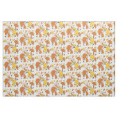 レトロキノコ型 ファブリック (ファットクウォーター)