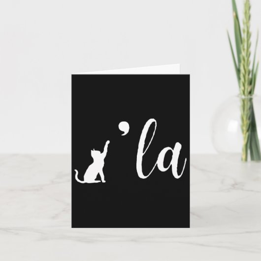 レトロキャットコンマラカマラハリス社長202 カード (正面)