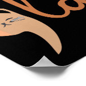 レトロキャットコンマラカマラハリス社長202 ポスター (角)